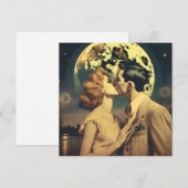 Hou van je naar de maan, reisposter aanpasbaar (Voorkant / Achterkant)