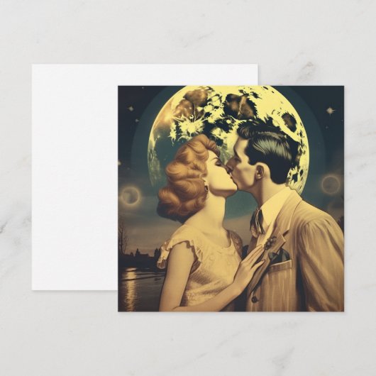 Hou van je naar de maan, reisposter aanpasbaar (Voorkant / Achterkant)