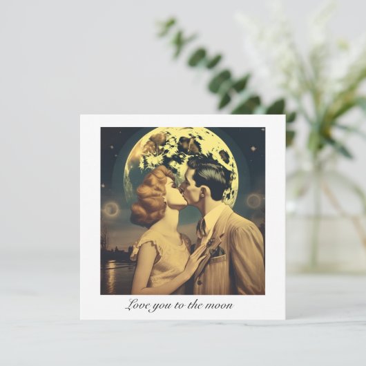 Hou van je naar de maan, reisposter aanpasbaar (Staand voorkant)