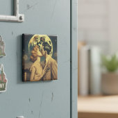 Hou van je naar de maan, reisposter aanpasbaar magneet