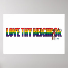 Hou van je Naaste Poster