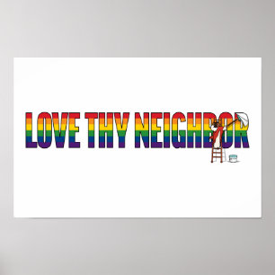 Hou van je Naaste Poster
