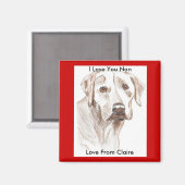 Hou van je Nan, liefde van Claire Magneet (Voorkant / Achterkant)