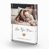 Hou van je Nana | Manuscript en hart Fotoblokken (Rechts)