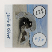Hou van je Nana, ontwortte Pacific Beach Driftwood Legpuzzel (Horizontaal)
