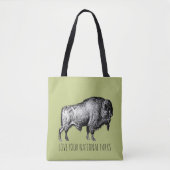 Hou van je nationale parken Buffalo Tote Bag (Voorkant)