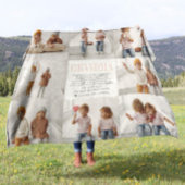 Hou van je oma | Aangepaste berichtfotocollage Fleece Deken