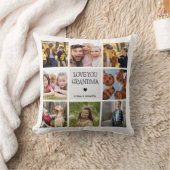 Hou van je oma | Foto Collage Handgeschreven tekst Kussen (Deken)