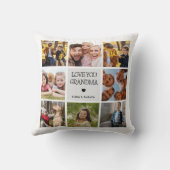 Hou van je oma | Foto Collage Handgeschreven tekst Kussen (Achterkant)