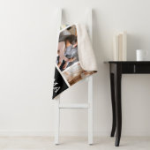 Hou van je oma | Foto-collage-monogram Sherpa Deken (In situ)