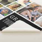 Hou van je oma | Foto-collage-monogram Sherpa Deken (3/4)