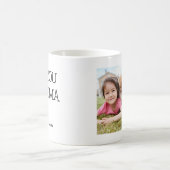 Hou van je oma | Foto met handgeschreven tekst Koffiemok (Center)