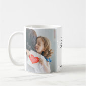 Hou van je oma | Twee handgeschreven foto's Koffiemok (Links)