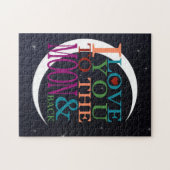 Hou van je op de maan en terug legpuzzel (Horizontaal)