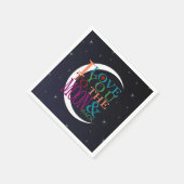 Hou van je op de maan en terug servetten (Hoek)