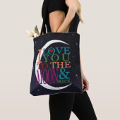 Hou van je op de maan en terug tote bag (Dichtbij)