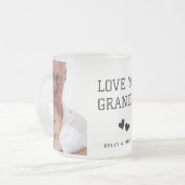 Hou van je, Opa Modern Collage Photo Coffee Mok (Voorkant links)