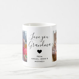 Hou van je opa | Twee handgeschreven foto's Koffiemok