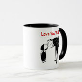 Hou van je papa! mok (Voorkant rechts)