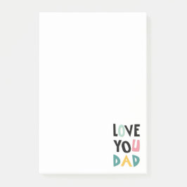 Hou van je papa Notities Post-it® Notes