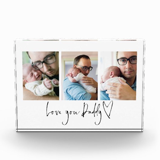 Hou van je papa script 3 foto's (Voorkant)