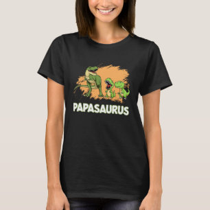 Hou van je Papasaurus reptielenfamilie dinosaurus T-shirt
