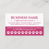 hou van je petekaart klantenkaartje (Achterkant)