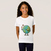 Hou van je planeet t-shirt (Voorkant volledig)
