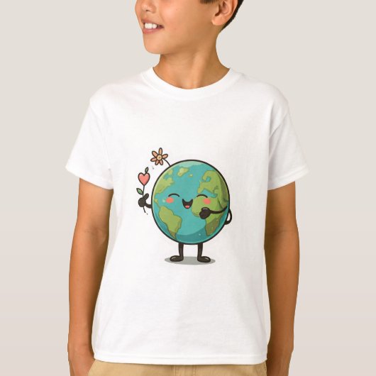 Hou van je planeet t-shirt (Voorkant)