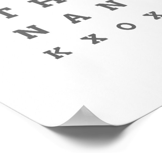 Hou van je poster van het maanoog (Hoek)