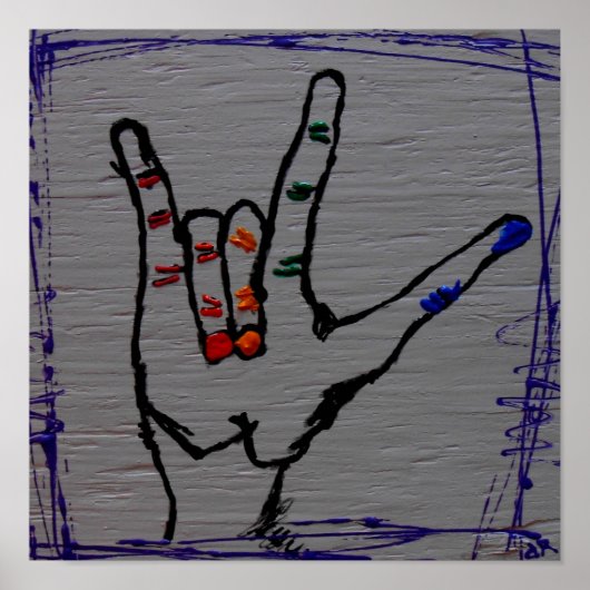 hou van je posters (Voorkant)