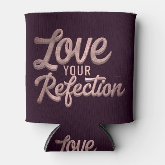 Hou van je reflectie blikjeskoeler (Voorkant)