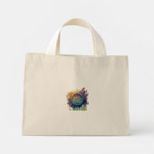 Hou van je reflectie mini tote bag (Achterkant)