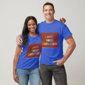 Hou van je reflectie t-shirt (Unisex)