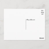 Hou van je rode harten Valentijnse Verloving Briefkaart (Achterkant)