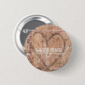 "Hou van je" Ronde Button 5,7 Cm (Voorkant /achterkant)