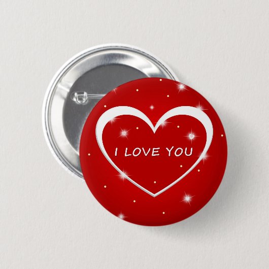 Hou van je ronde button 5,7 cm (Voorkant /achterkant)