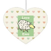 Hou van je schapenvaar luchtverfrisser (Voorkant)