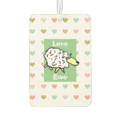 Hou van je schapenvaar luchtverfrisser (Achterkant)