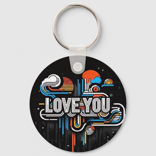 Hou van je sleutelhanger (Achterkant)