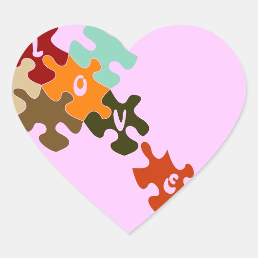 Hou van je - sticker (Voorkant)