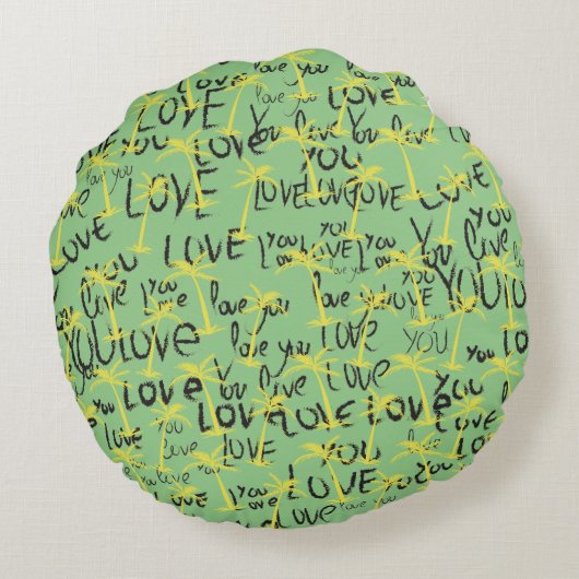 Hou van je tekstkunst rond kussen (Achterkant)