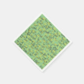 Hou van je tekstkunst servet (Hoek)