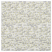 Hou van je tekstkunst stof (Swatch)