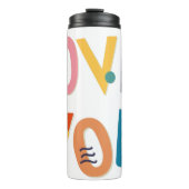 Hou van je thermische getumbler thermosbeker (Voorkant)