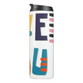 Hou van je thermische getumbler thermosbeker (Geroteerd rechts)