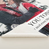 Hou van je tonnen gepersonaliseerd sherpa deken (3/4)