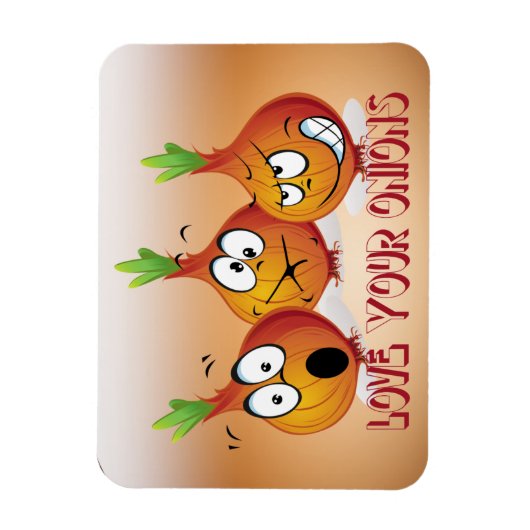 Hou van je uien Premium Magnet Magneet (Verticaal)