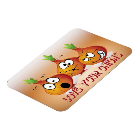 Hou van je uien Premium Magnet Magneet (Linkerzijde)