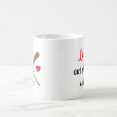 Hou van je uit de honkbal van het park koffiemok (Center)